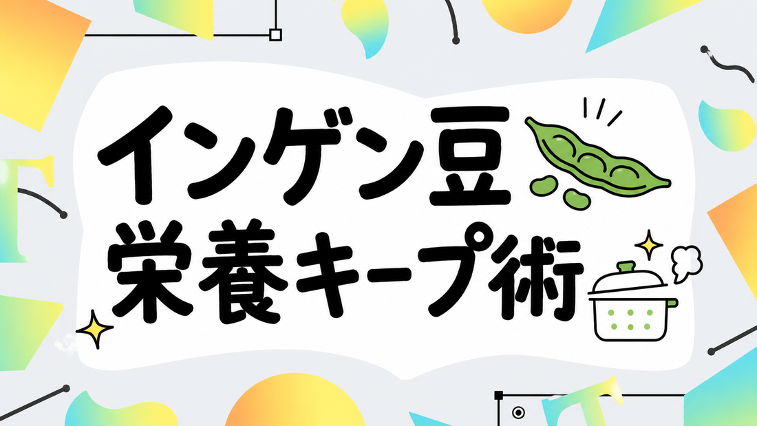 インゲン豆の栄養を逃さない調理法と選び方の全知識