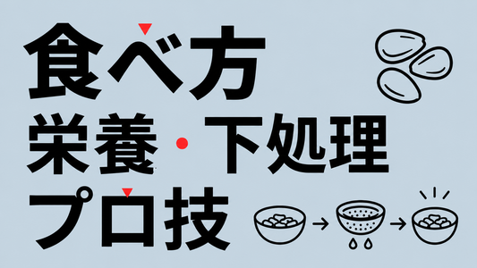 松の実の正しい食べ方｜栄養を逃さない下処理とプロの活用術