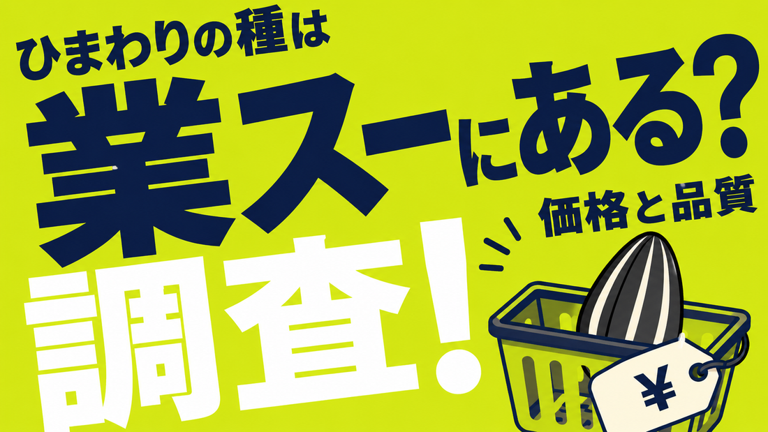 業務スーパーにひまわりの種はある？価格と品質の注意点