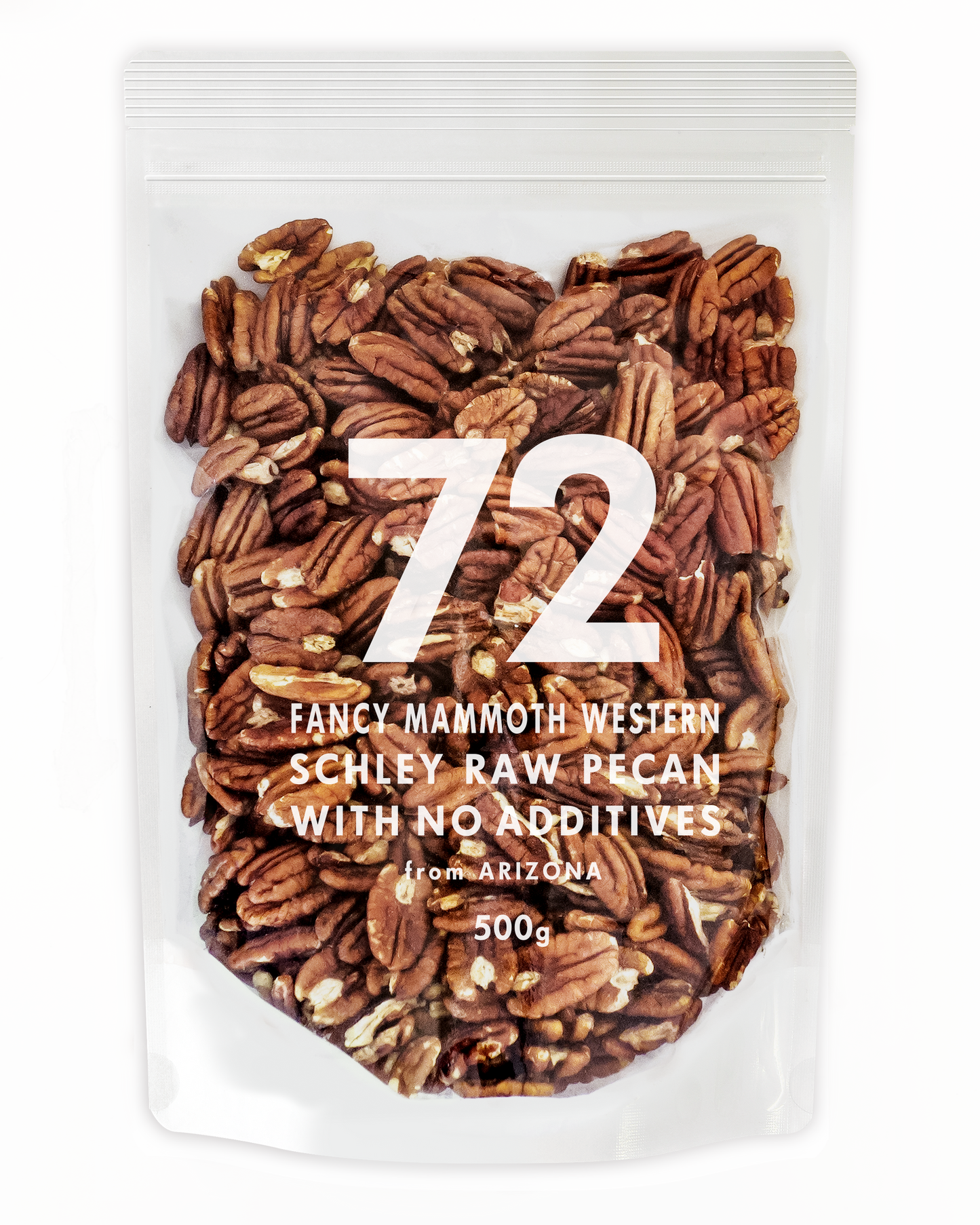 FANCY MAMMOTH WESTERN SCHLEY RAW PECAN WITH NO ADDITIVES